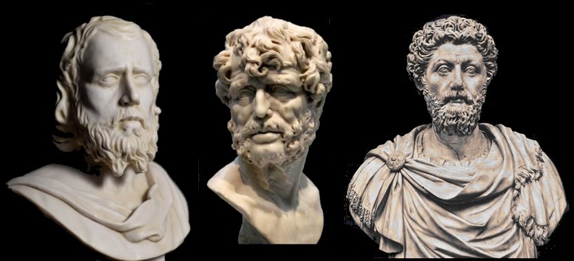los tres estoicos Epicteto Seneca Marco Aurelio